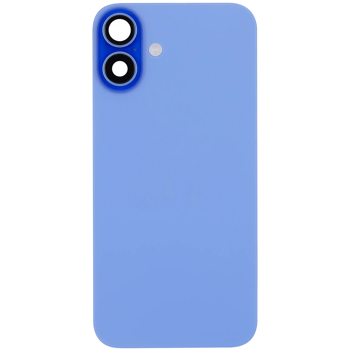 Back Glass w/ MagSafe Magnet & NFC & Flashlight Flex For iPhone 16 Plus ( Pull) (Ultramarine)
