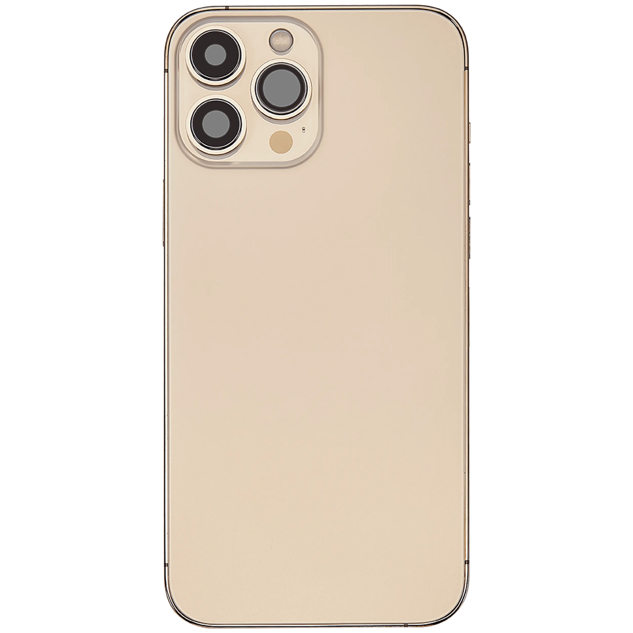Back Housing W/ Small Parts For iPhone 13 Pro Max (EU / Global Version) (Used OEM) (Pull) (Gold)