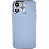 Back Housing W/ Charging Port Flex & Small Parts For iPhone 13 Pro (US Version) (Used OEM) (Pull) (Sierra Blue)