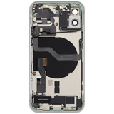 Back Housing W/ Charging Port Flex & Small Parts For iPhone 12 (EU / Global Version) (Used OEM) (Pull) (Green)