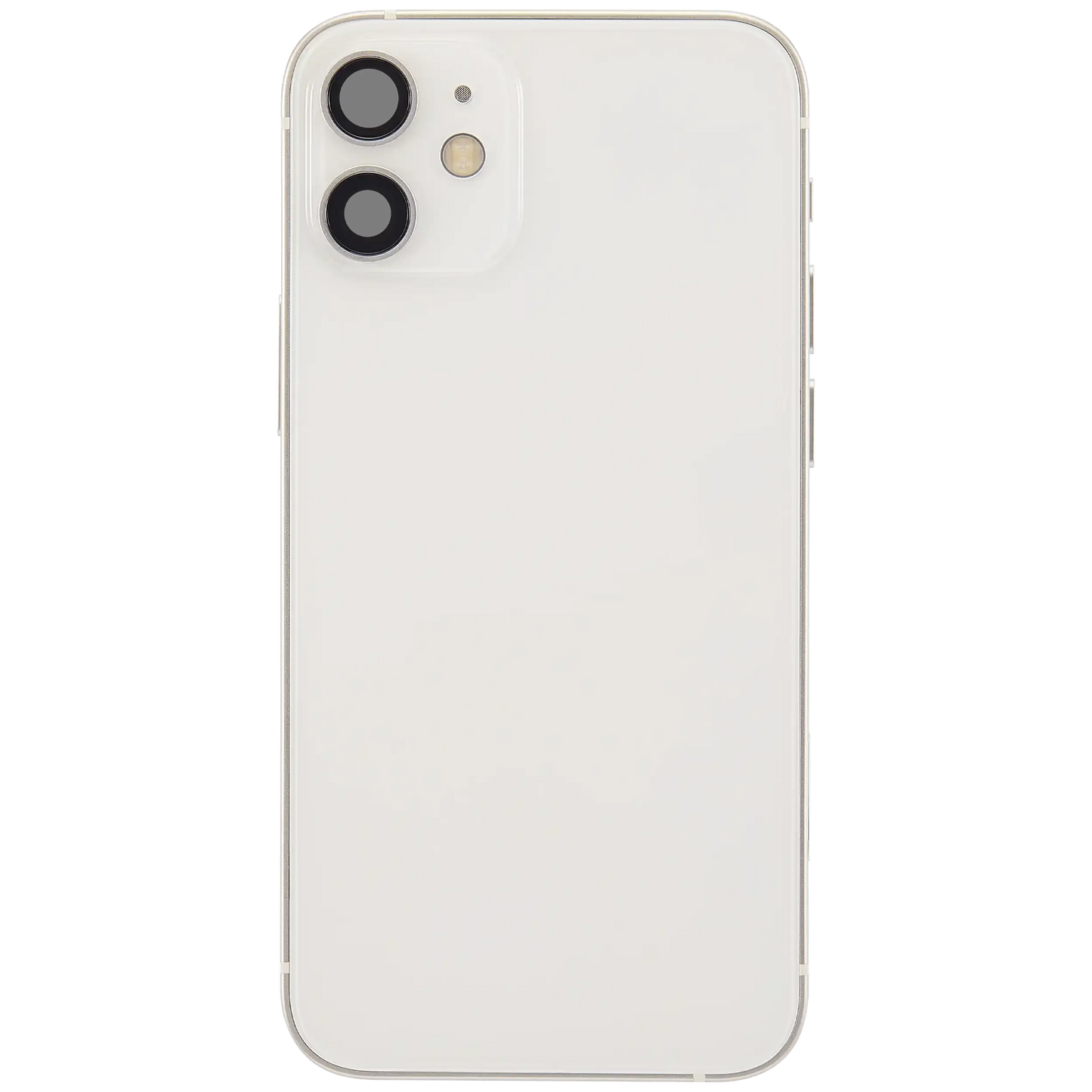 Back Housing W/ Charging Port Flex & Small Parts For iPhone 12 Mini (EU / Global Version) (Pull) (White)