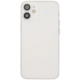 Back Housing W/ Charging Port Flex & Small Parts For iPhone 12 Mini (EU / Global Version) (Pull) (White)