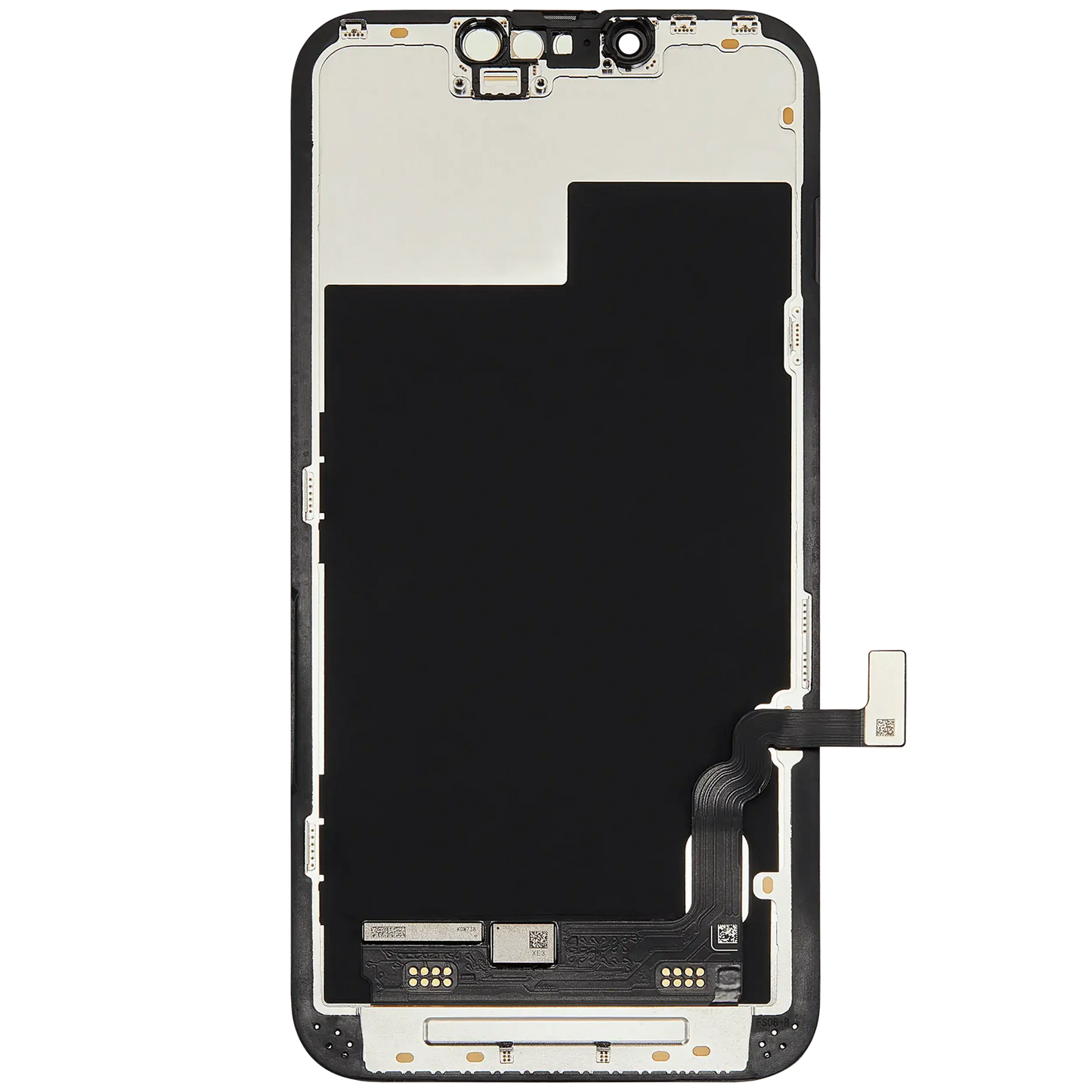 OLED Assembly Compatible For iPhone 13 with Light Sensor Flex Cable (Used OEM) (Pull A)
