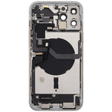 Back Housing W/ Charging Port Flex & Small Parts For iPhone 12 Pro Max (EU / Global Version) (Used OEM) (Pull) (Gold)