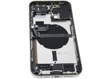 Back Housing W/ Charging Port Flex & Small Parts For iPhone 13 Pro Max (US Version) (Used OEM) (Pull) (Graphite)