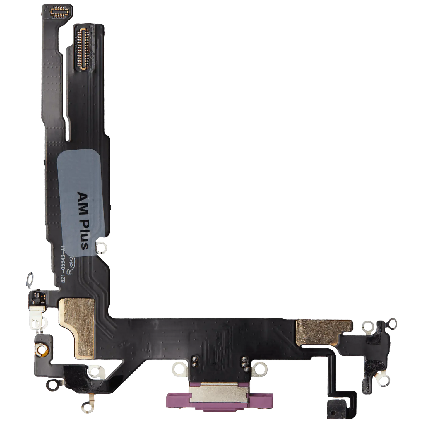Charging Port Flex Cable For iPhone 16 (Pull) (Pink)
