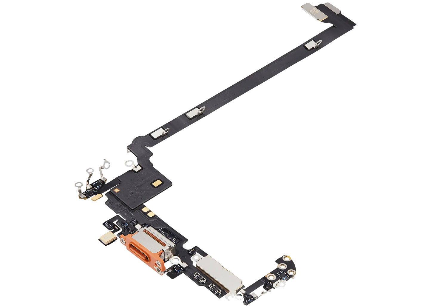 Charging Port Flex Cable For iPhone 17 Pro Max (Pull) (US Version) (Cosmic Orange)