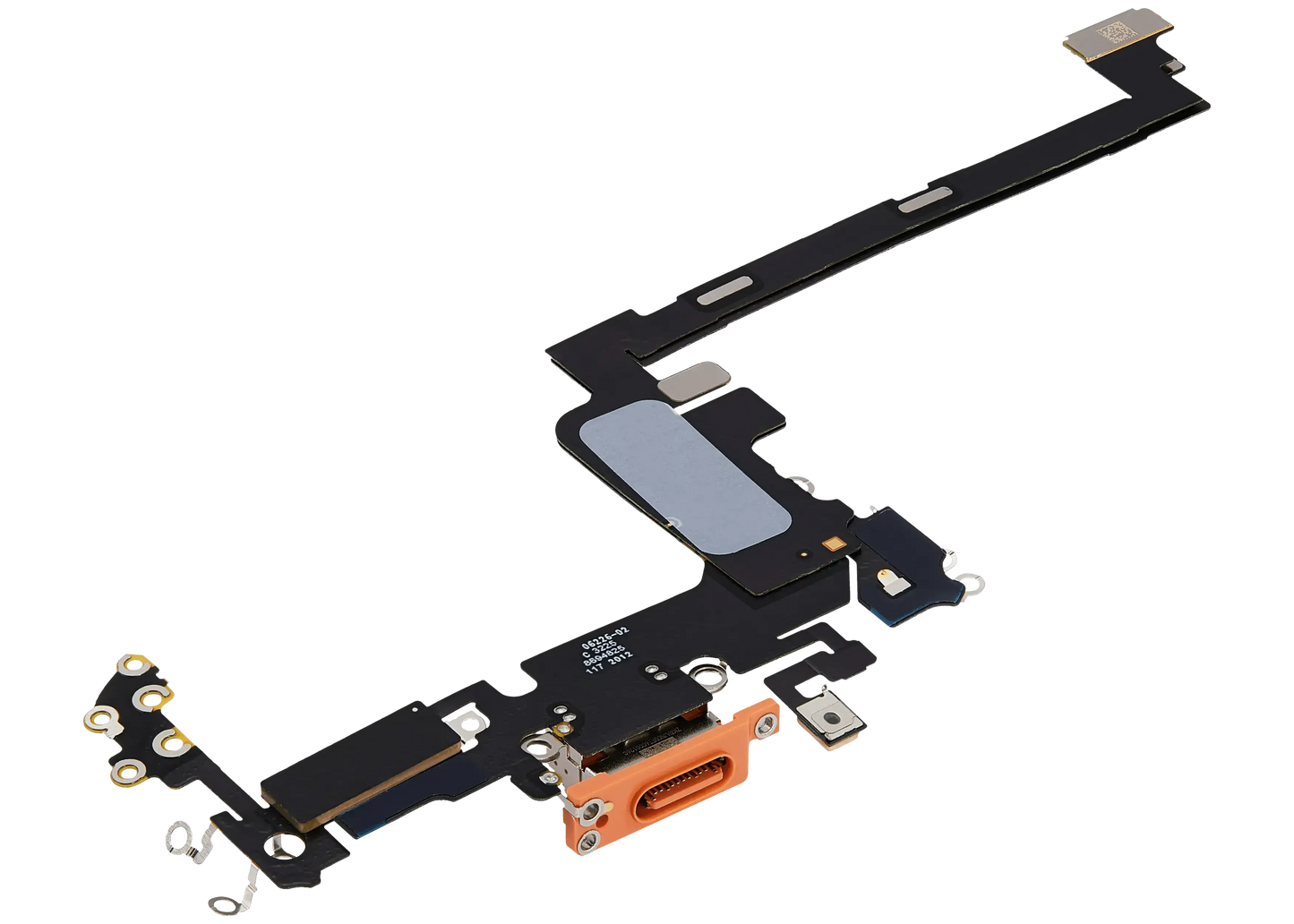 Charging Port Flex Cable For iPhone 17 Pro (Pull) (International Version) (Silver)