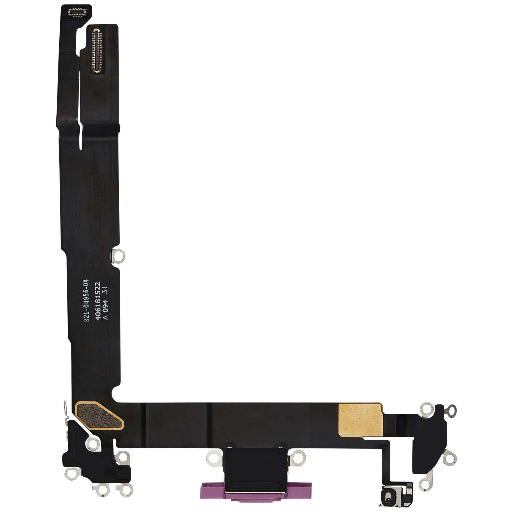Charging Port Flex Cable For iPhone 16 Plus (Pull) (Pink)