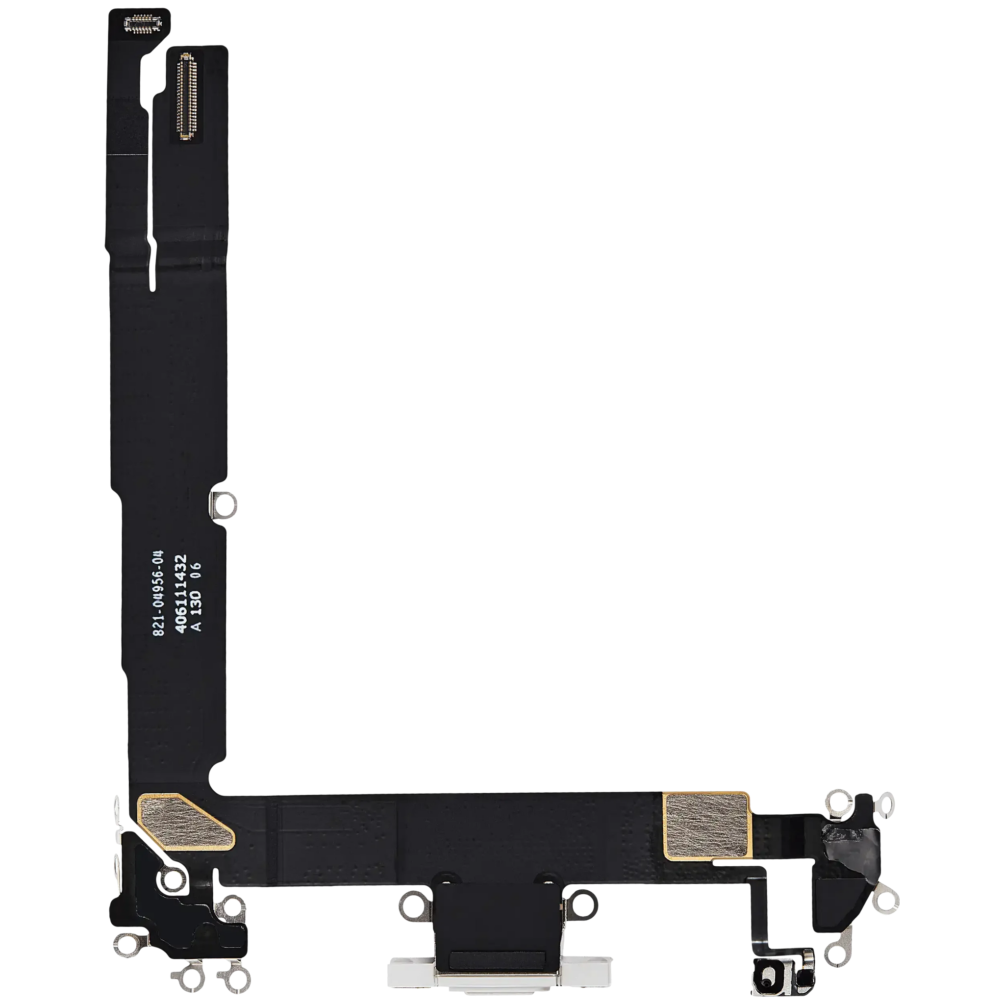 Charging Port Flex Cable For iPhone 16 Plus (Pull) (White)