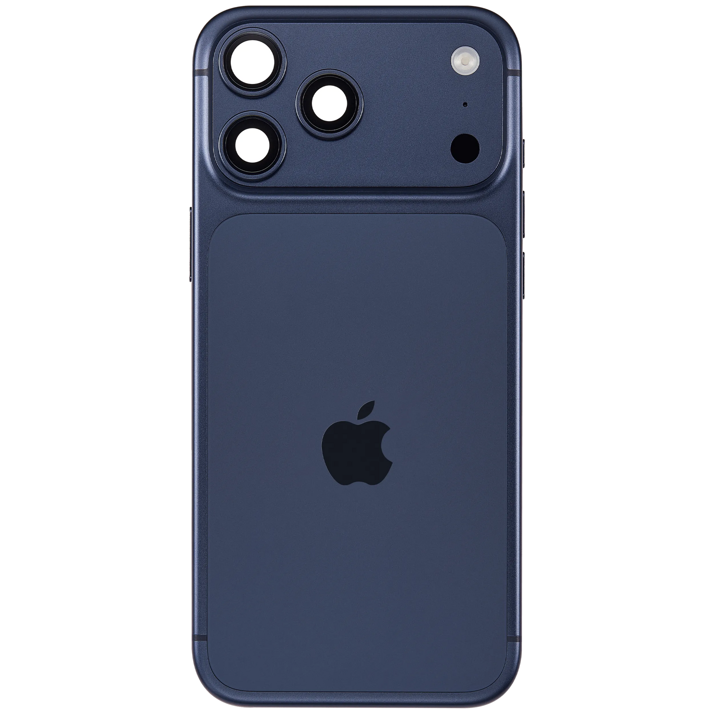 Back Housing W/ Charging Port Flex & Small Parts For iPhone 17 Pro Max (EU / Global Version) (Pull) (Deep Blue)