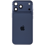 Back Housing W/ Charging Port Flex & Small Parts For iPhone 17 Pro Max (EU / Global Version) (Pull) (Deep Blue)